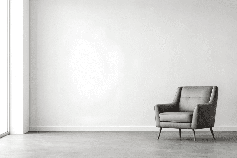 jasno szary kolor scian